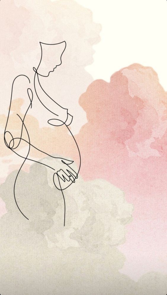 logo femme enceinte